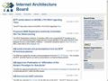 Internet Architecture Board(IAB)